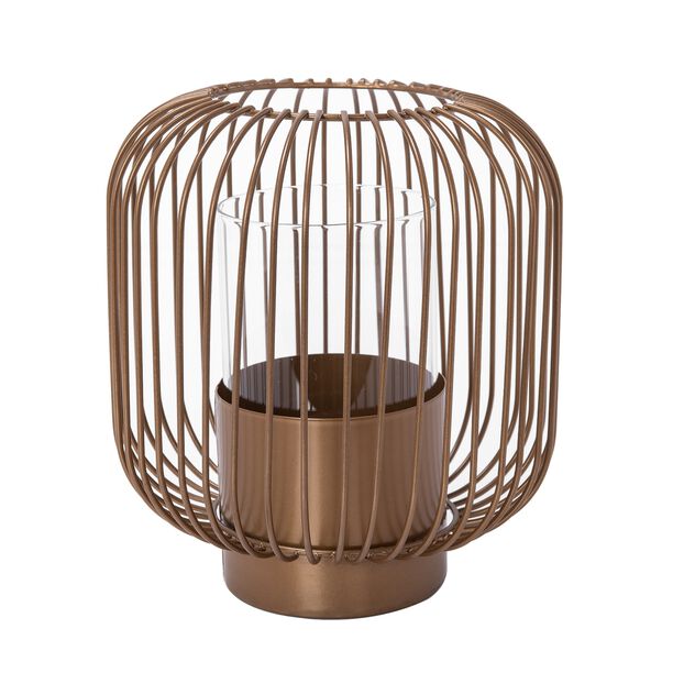 Metal Candle Holder Gold image number 0