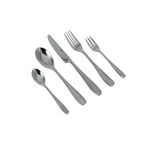 La Mesa silver stainless steel 20 piece cutlery set image number 2