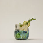Set Of 4 Smoke Ribbed Dof image number 1