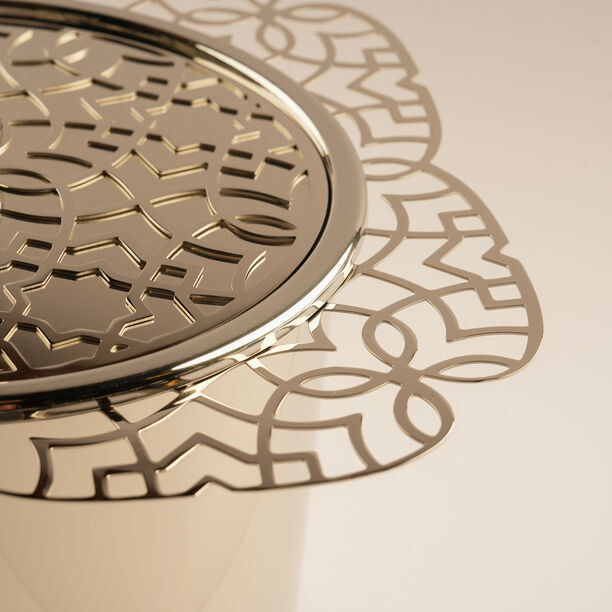 La Mesa metal food server large 32*32*25cm, gold image number 1