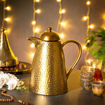 Porcelain Vacuum Flask Manuscript Gold image number 5