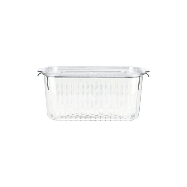 Fridge Bin 2L With Lid And Inner Basket image number 1