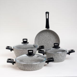 7 Piece Alberto Granite Cookware Set