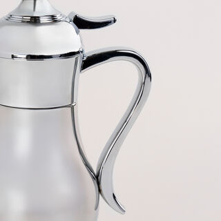 1Pc Steel Vacuum Flask Mini Traditional Silver