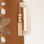 Dallaty wooden and cotton rope tag 25.5*2cm image number 1