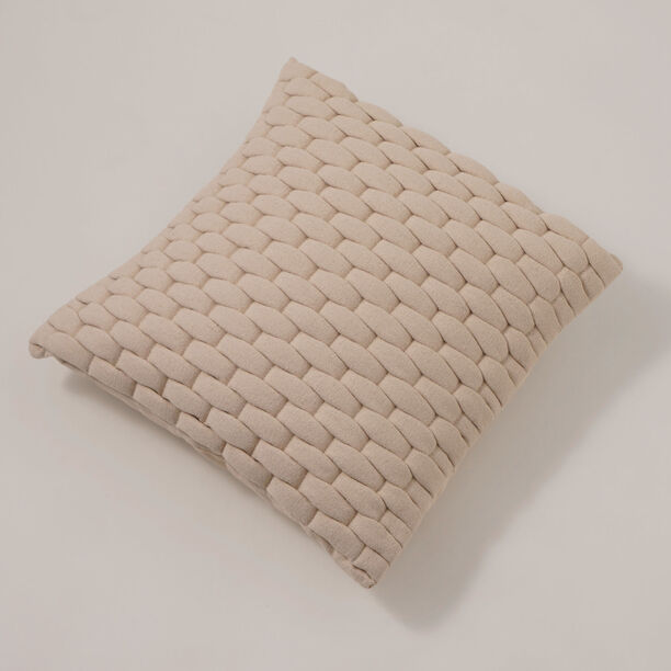 Boutique Blanche cotton square cushion cover 45*45cm, white image number 0