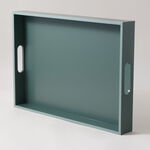 Dallaty Wood Rectangular Tray 50*35*6Cm, Green image number 4