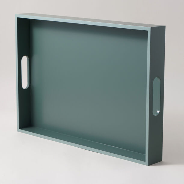 Dallaty Wood Rectangular Tray 50*35*6Cm, Green image number 4