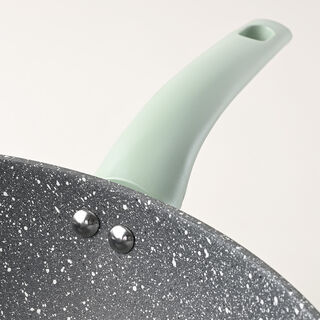 Alberto green granite deep frypan 30 cm