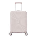 Travel Vision Trolley Suitcase Circles 20 White 39*22*56 Cm image number 1