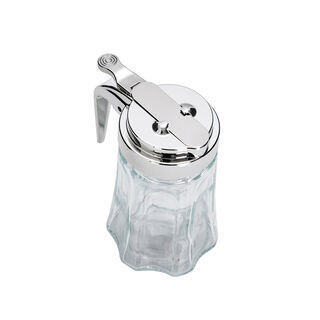 Glass Syrup Dispenser Transparent Color