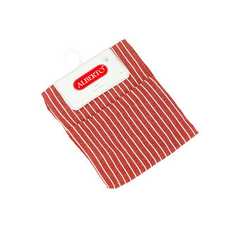 Red Striped Apron
