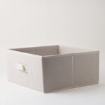 Homez Polyester Clothes Organizer Box, Beige 33*26*33Cm image number 2