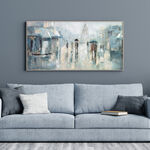 Wall Art Street With Frame 70*140*2.8 cm image number 0