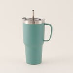 Dallaty stainless steel thermo bottle, green 600 ml image number 0