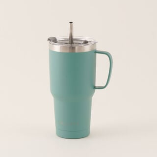 Dallaty stainless steel thermo bottle, green 600 ml