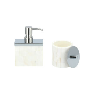 5 Pcs Bath Set Pearlized