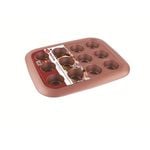 Betty Crocker Non Stick 12 Cup Muffin Pan, Rose Color L:29Xw:23Xh:3Cm image number 0