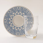 Dallaty Porcelain Tea Cups Set 12Pcs, Blue image number 2