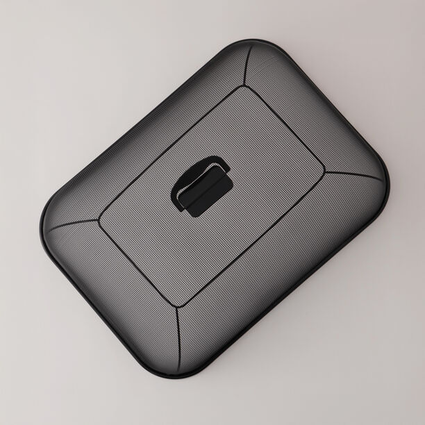 Alberto Iron Rectangular Food Cover 49*33*36Cm, Black image number 0