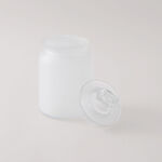 Alberto 3 pcs frosted glass canister set image number 2