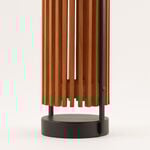 هومز فانوس شمسي خشبي بني 15.5*13.5*50 سم image number 3