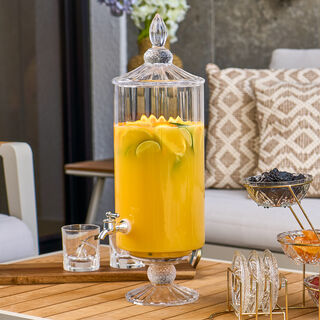 La Mesa glass beverage dispenser 7800ML