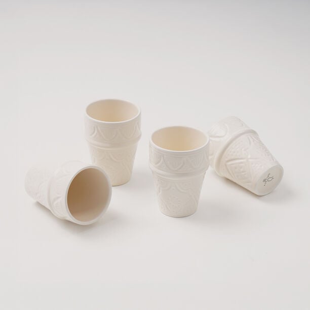 Dallaty Moroccan Tea Cup, Beige, 6 Pieces image number 3