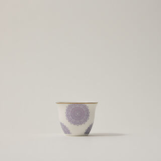 La Mesa Tea And Coffee Set 18 Pieces Blue Metalic Effect