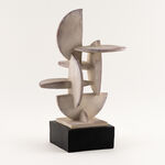 هومز قطعة ديكور جاز ريزن 27.5*22.5*40.5سم، بيج image number 0