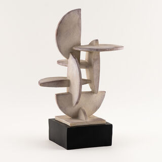 Homez resin jazz decorative sculpture 27.5*22.5*40.5cm, beige