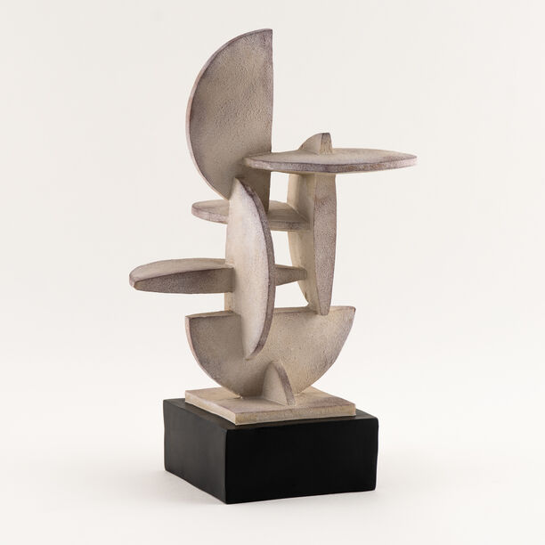 هومز قطعة ديكور جاز ريزن 27.5*22.5*40.5سم، بيج image number 0