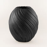 Homez Irene Planter Resin Black 45.3*45.3*51 Cm image number 0