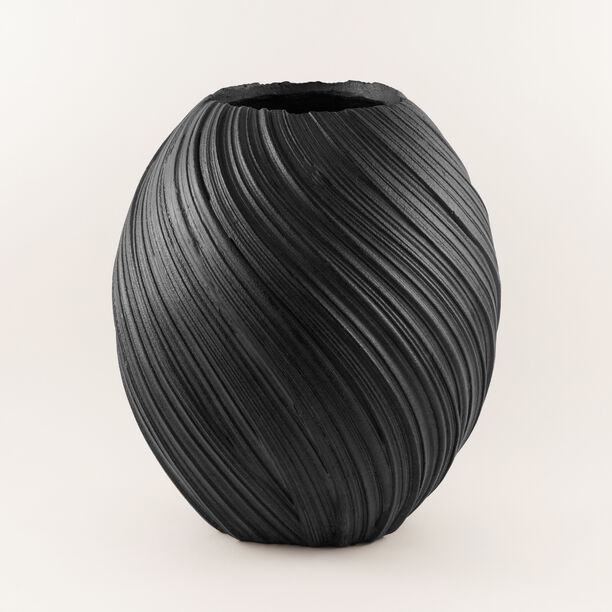 Homez Irene Planter Resin Black 45.3*45.3*51 Cm image number 0