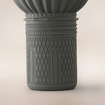 هومز قطعة ديكور رمضانية من السيراميك بتصميم قبة، ازرق 18.5*18.5*30سم image number 1