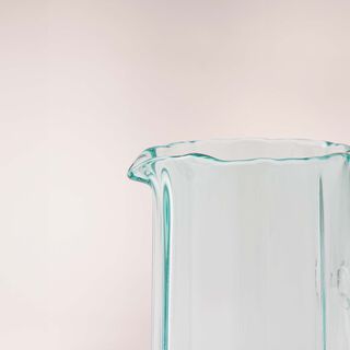 La Mesa glass tumbler 14.5*7.5*7cm, light green