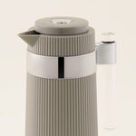 Dallaty plastic vacuum flask 1L, grey image number 2