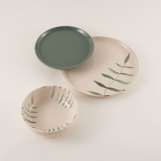Oxford porcelain dinner set of 12 pcs, tree pattern