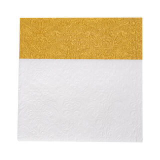 Ambiente Elegance Serving Paper Napkins Dip Gold Color