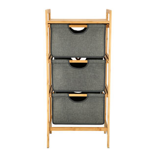 3 Tiers Bamboo Storage Drawers