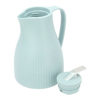 Dallety Plastic Vacuum Flask Bear Blue 1L