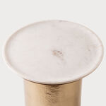 هومز طاولة جانبية أريون، ذهبية 45*45*51 سم image number 2