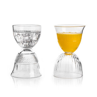 2 Pcs Trans Tumbler Dual Side Useable