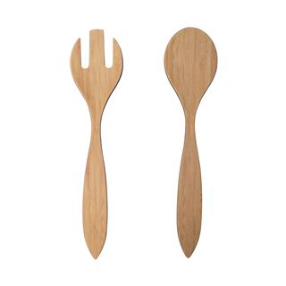 BAMBOO FIBRE SALAD SERVER SET