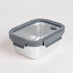Alberto stainless steel microwavable lunch box with lid 800ml image number 0