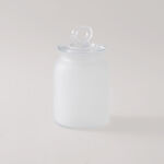 Alberto 3 pcs frosted glass canister set image number 1