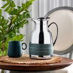 Dallaty steel vacuum flask blue chrome 1L image number 3