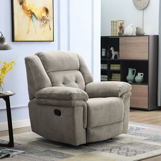 Recliner Armchair 1 Seater Ash 