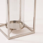 هومز حامل شموع، كروم 24*24*40.5سم image number 2