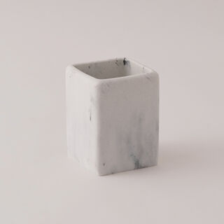 هومز طقم اكسسوارات حمام 3 قطع بولي ريزين، أبيض